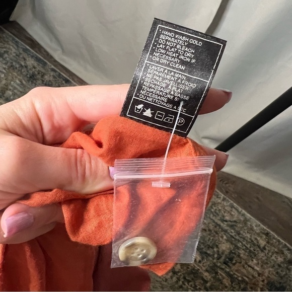 BB Dakota Steve Madden Easy A Button Front Tank Dress in Clay Small - Picture 11 of 11